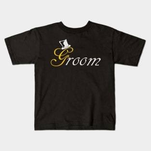 Groom wedding accessories Kids T-Shirt